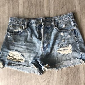 High waisted cheeky Jean Shorts - 25